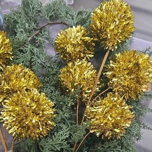 Hobby Lobby Gold Faux Floral